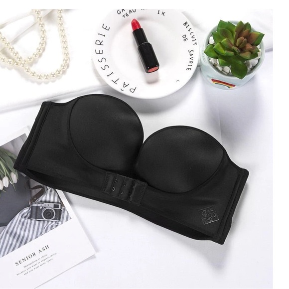 Magic Strapless Front Buckle Bra size 32a black - Picture 9 of 9